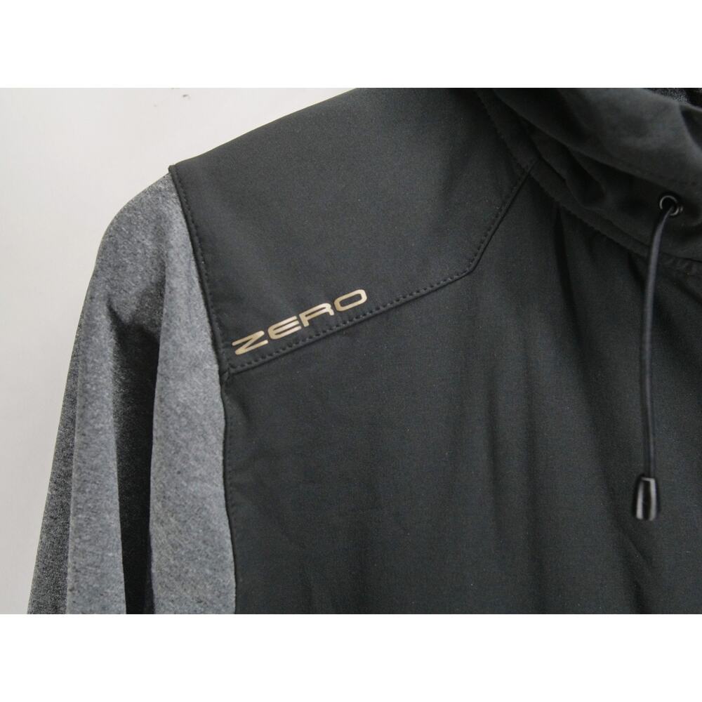 Zero Restriction Spinks Hybrid Full Zip Hoodie Jacket Men's Medium Golf Black - Picture 3 of 12